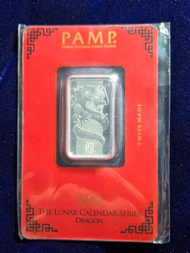 Pamp 10g 2012 - dragon, anno