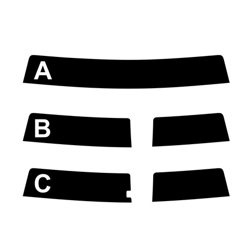 Fascia parasole parabrezza - parasole,