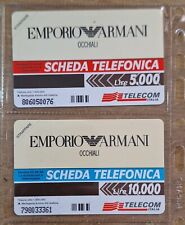 2 SCHEDE TELEFONICHE Serie