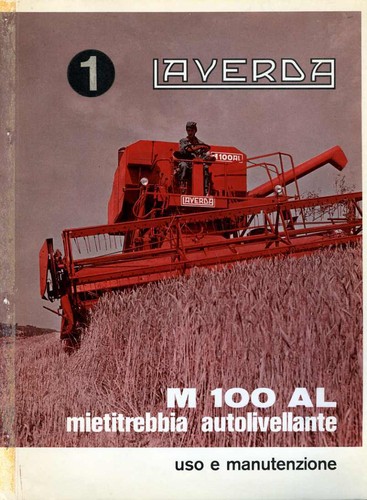 Mietitrebbia laverda 100 al - laverda, m