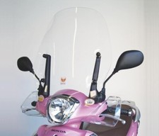 ISOTTA PARABREZZA TRASPARENTE HONDA SH 125 MODE 2013 2014 2015 2016 2017 2018