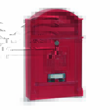 Cassetta Postale Silmec POSTE REGIE Rossa