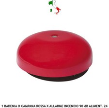 CAMPANA ELETTROMECCANICA ROSSA
