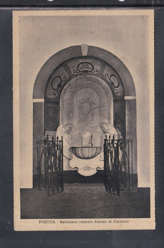 Cartolina postua battistero - cartolina,