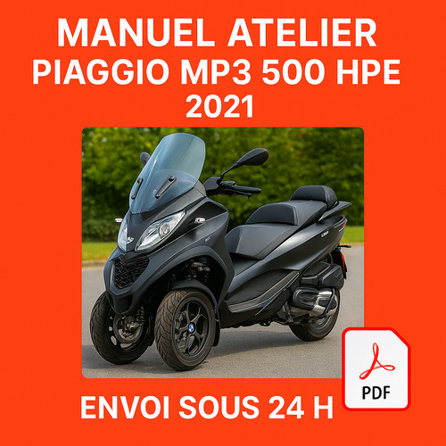 Manuel atelier piaggio mp3 - mp3, 500