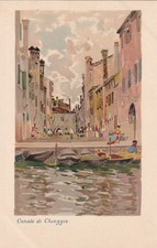 CARTOLINA DI VENEZIA ,CANALE