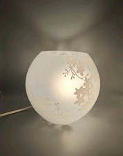 IKEA Knubbig Lamp Glass White
