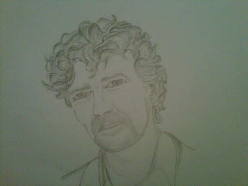 Ritratto disegno matita - a,