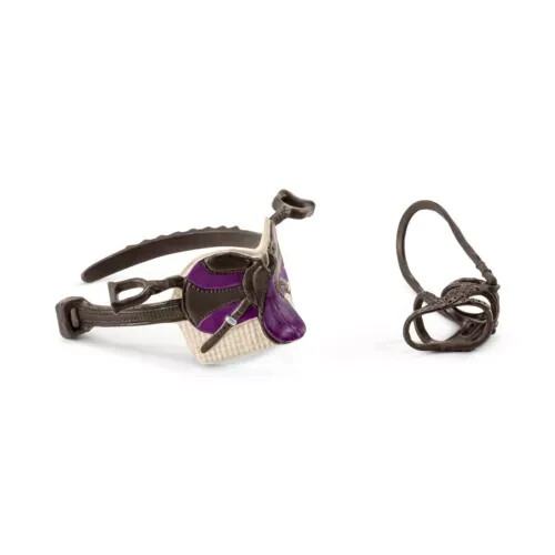 Schleich 42491 sella cavallo - sella, +