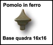 Pomolo di partenza in ferro