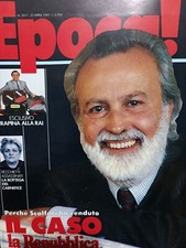 Epoca 1989 2011.Eugenio Scalfari,Claudio Cecchetto,Gustave Moreau,C.Chaplin