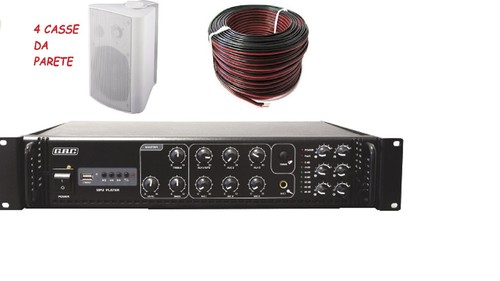 Impianto audio filodiffusione - audio,