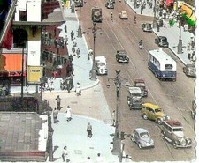 1951 SIMCA 5 RENAULT 4CV CITROEN TRACTION AVANT BELLA CARTOLINA MARSIGLIA VG 