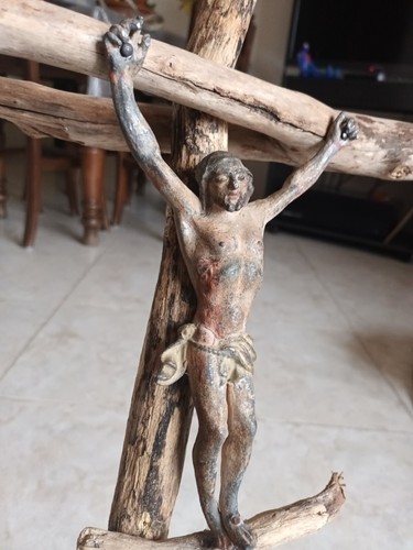 Crocifisso antico xix secolo - xix,