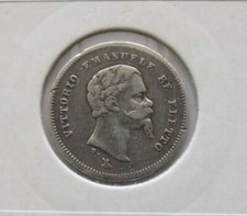 F) 50 centesimi1860 Firenze R