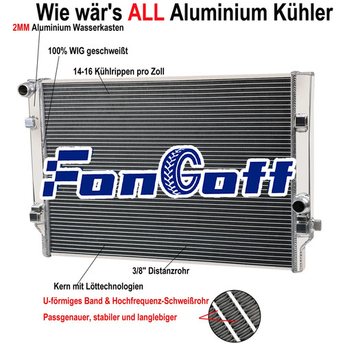 Serie radiatore per audi - 2,