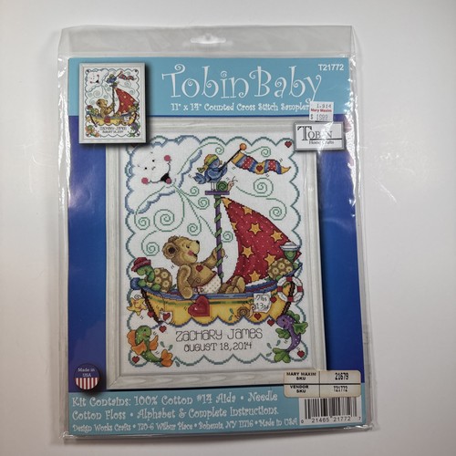 Kit punto croce tobin - kit,
