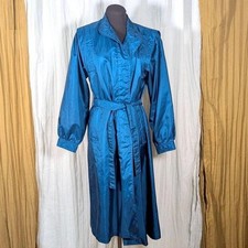 Vintage  blue-green belted