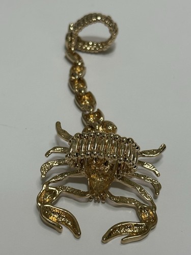 Anello scorpione oro due dita - anello,