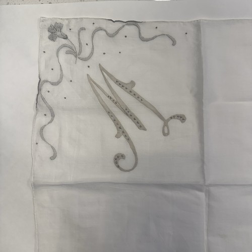 Vintage sposa monogram w - monogram, m