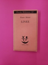 Linee Fausto Melotti Adelphi