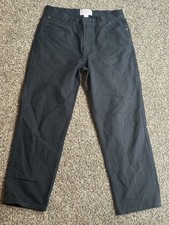 Jeans Filson nero panno di latta secco 5 tasche taglia 34x30