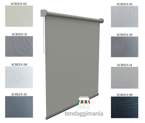 Tenda rullo tessuto - tenda,