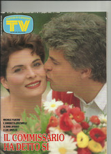 Tv Sorrisi e Canzoni 1989 N24 MICHELE PLACIDO SIMONETTA STEFANELLI