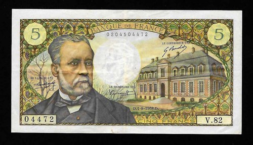 Biglietto franchi pasteur - da, 5