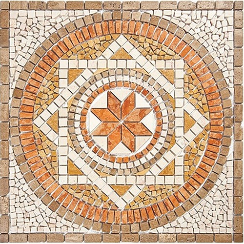 Rosone mosaico marmo x - marmo, 80