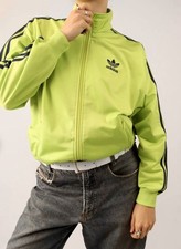 Adidas Rare 90s Vintage Verde Felpa Taglia M Uomo Men Trackshirt