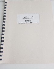 Manuale/Manuale Benchmark DAC1