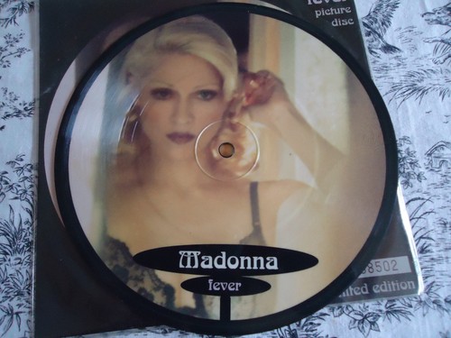 Madonna fever picture disc - 7",