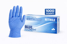 Guanti in Nitrile Blu 1000