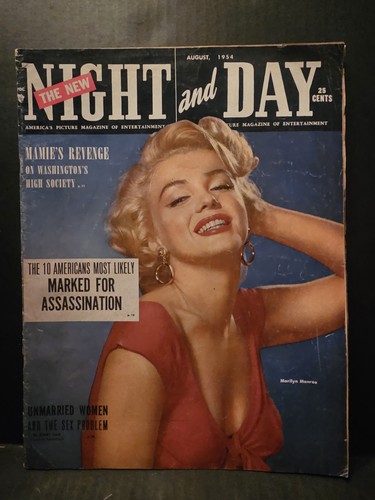 Vtg marilyn monroe cover night - vtg,