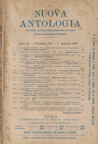 Nuova antologia fasc 895 - antologia, fasc.