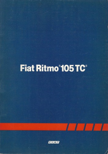 Fiat ritmo 105 - ritmo, tc"