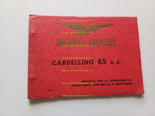 Moto guzzi cardellino 1955 - moto,