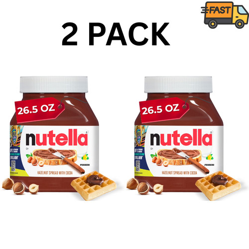 Pack nutella hazelnut spread - nutella,