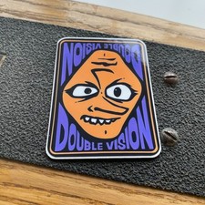 Adesivo Vision Double Vision Pippo Face Skateboard - anni '90