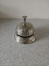 Ornate Silver Coloured Bell
