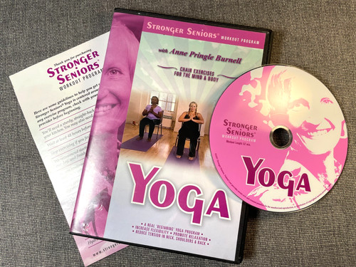 Stronger seniors yoga dvd - stronger, seniors: