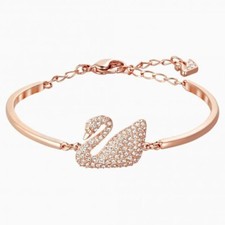 CIGNO cristallo Swarovski originale: BANGLE CRY/ROS M 5142752 nuovo