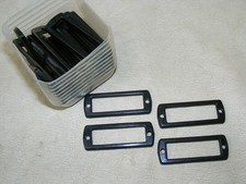 27 X Vecchi Cartelli Cornici Per Cassetti 27 Pezzi Come Set Vintage