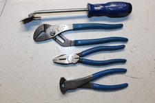 BLUE-POINT TOOLS Pinze per Lineman, Raschietto per Lama Rasoio, Pinze per Giunti, Taglierina per Fine