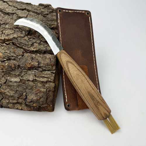 Coltello per funghi forgiato - , a