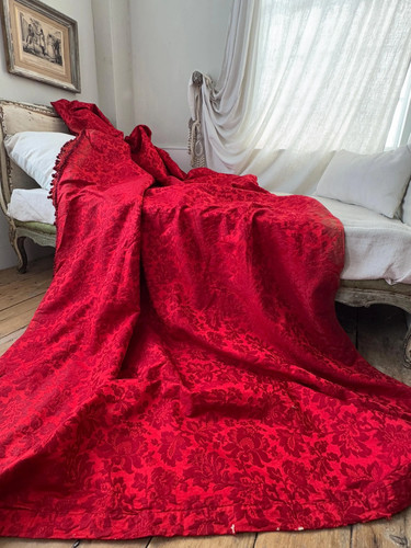 Tenda francese chic rossa