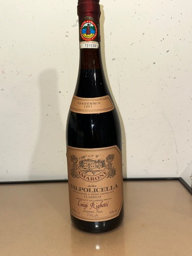 Valpolicella amarone anno 1991 - valpolicella,