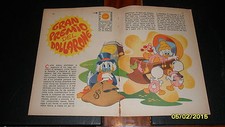 Advertising Italian Pubblicità Werbung: DISNEY ZIO PAPERONE GRAN PREMIO **1972**