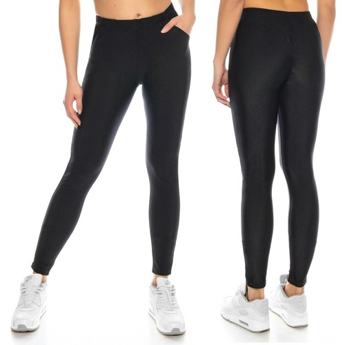 Leggings donna sexy - lucidi, con